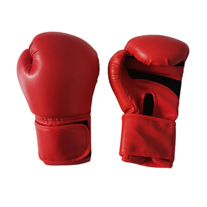 Professional Grade Boxing Gloves with Extra Thick Padding Durable <b>Synthetic</b> <b>Leather</b> Adjustable Wrist Strap for Sparring - Product Image 5