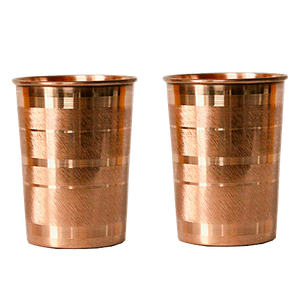 Pure Copper Drinking Glass Premium Water Tumbler Traditional Metal <b>Drinkware</b> for Healthy Hydration and Daily Use - Product Image 3