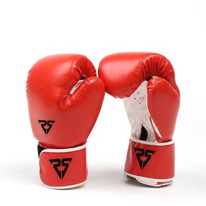 Gants de boxe professionnels personnalisés en cuir Pu Gym Fitness Training Muay Thai Fighting Mma Gants de boxe - Product Image 1