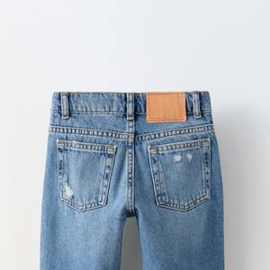 Pantalones Vaqueros para Niños Europeos, Pantalones Casuales Holgados y Transpirables para Niños, Pantalones de Mezclilla Rectos a la Moda - Product Image 4