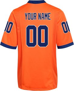 เสื้อฟุตบอลอเมริกันขายส่งแบบมืออาชีพ ผ้าแห้งเร็ว ผู้ผลิตชุดทีม OEM สำหรับเยาวชน โรงเรียน และสโมสร - Product Image 4