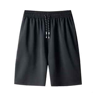 Ensemble de vêtements décontractés pour hommes, t-shirt à manches courtes en tissu respirant uni et short, tenue de plage estivale - Product Image 6