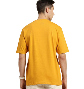 เสื้อยืดผู้ชายผ้าฝ้าย 100% ไซส์ใหญ่พิเศษ สไตล์ลำลอง สีพื้น แบบเรียบง่าย คุณภาพสูง ทรงใหญ่พิเศษ ใส่สบาย ทรงปกติ รับผลิตตามแบบ OEM - Product Image 3