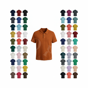 Camiseta Polo de Algodón de Primera Calidad a Precio Económico al por Mayor, Personalizada con Nombre de Marca, Clásica, Informal, de Manga Corta, OEM ODM - Product Image 1