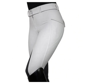 Pantalones de silicona de asiento completo para mujer, mallas de montar a caballo, ropa ecuestre, jodhpurs - Product Image 1