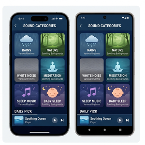 Aplicación Royalcraft Sleep Sounds – Audio relajante, ruido blanco, sonidos de la naturaleza y ayuda para dormir mejor IOS/Android y MAC - Product Image 2