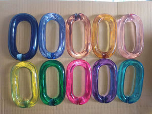 <b>Resin</b> Link Chain Home Decoration Hanging Wall Bedroom Decor Handmade Stylish Interior Wall Art NOORBABA - Product Image 5