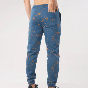 Pantalon de jogging en molleton personnalisé pour homme, coupe droite, respirant, en coton, taille élastique, fabrication OEM, pour l'automne - Product Image 4