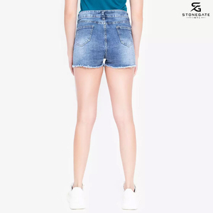 Men's <b>High</b> <b>Waist</b> Straight Denim <b>Shorts</b> Washed Cotton Casual Streetwear <b>Jeans</b> <b>Shorts</b> Pockets Summer Style 2026 - Product Image 3