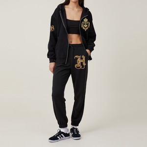 Customized 100% Cotton French Terry Girl Zipper Hoodie Wholesale Embroidery High Quality Fleece <b>Zip</b> <b>Up</b> Hoodie for Women - Product Image 5