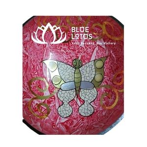 HIGH QUALITY Sustainable Vietnamese Handmade <b>Pearl</b> Mosaic Coconut Bowl Classic Design Dishwasher Safe Camping Use Plastic Coated - Product Image 1
