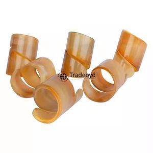 Anillo para Servilletas de Cuerno Ecológico Premium, Estilo Rústico, Hecho a Mano, Decoración de Mesa para Regalos, Tradebyd - Product Image 3