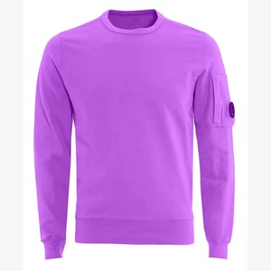 Sweat-shirt en molleton tricoté uni pour homme, 100 % coton, 280 g, respirant, couleurs personnalisées, logo personnalisé, hiver, OEM, vente en gros, toutes tailles - Product Image 6