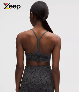 XEEP High Quality Women Yoga Sports <b>Bra</b> XC-SB-177 Solid Simple Breathable Adjustable <b>Straps</b> Removable Pads High Support Quick - Product Image 2