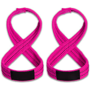 Wrist Support Figure 8 <b>Strap</b> Gym Training Customized Top Quality Gym Workout Figure Eight <b>Straps</b> <b>for</b> <b>Lifting</b> - Product Image 5
