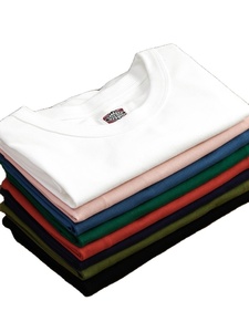 T-shirt pour hommes de poids lourd 230g 100% coton impression 3D à trois aiguilles de haute qualité lavé épais lâche tendance hauts chemise - Product Image 2