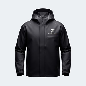Veste de pluie imperméable pour homme à prix de gros, séchage rapide, manches longues, fermeture éclair, veste d'extérieur d'hiver - Product Image 4