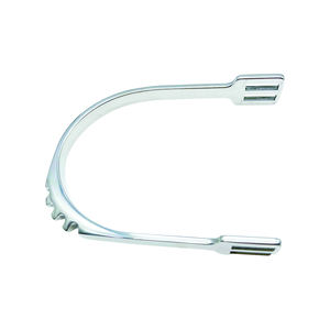 Espuelas Inglesas de Acero Inoxidable, Espuelas Ecuestres para Hombres y Mujeres, 1 Par, Plateadas, para Montar a Caballo - Product Image 2