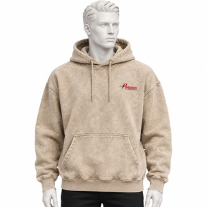 Sudaderas con Capucha para Hombre, Estilo Lavado Ácido, Ropa Urbana Informal con Aspecto Auténtico, Tela Suave y Cómoda, Capucha Resistente - Product Image 1
