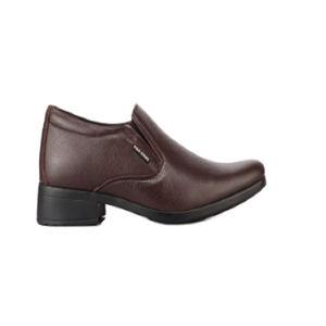 Chaussures habillées marron cognac pour hommes – Chaussures de ville raffinées à lacets, design classique et formel pour réunions de bureau - Product Image 2