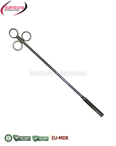 Pistolet de dosage vétérinaire Surtechs 18x1/2 pouces à tête chromée pour bétail - Product Image 4