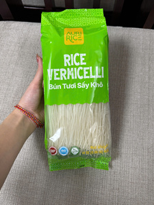 ข้าว 85% น้ำสะอาด 15% เส้นวุ้นเส้นสด อาหารแห้ง บรรจุถุง เส้นก๋วยเตี๋ยวแห้ง คุณภาพสูง 400 กรัม เวียดนาม ส่งออก OEM/ODM - Product Image 2