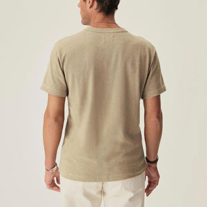 T-shirts pour hommes surdimensionnés en coton 100% de haute qualité, logo brodé personnalisé, impression sérigraphique, respectueux de l'environnement, manches courtes, coupe ample - Product Image 5