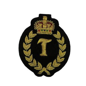 Insignias Bordadas a Mano de Alta Calidad Hechas a Medida, Nuevo Estilo, Insignia Bordada para Uniformes, Proveedor OEM - Product Image 1