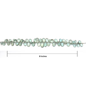 Cuentas de Piedra Preciosa de Sol de Oregón Naturales Hechas a Mano de Primera Calidad, Forma de Pera Facetada, Sueltas, para Fabricación de Joyas a Granel, Suministros para Pulseras - Product Image 4