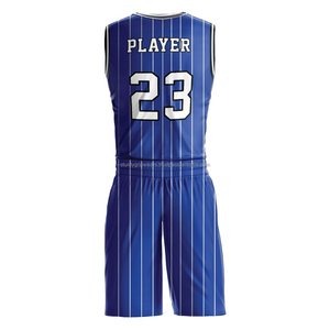 Uniformes de Baloncesto Unisex Hechos a Medida, Alta Calidad, Cómodos, Último Diseño, Tallas Grandes, Estampados de Verano, Transpirables, Antibacterianos - Product Image 4