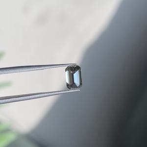 Diamante suelto de alta calidad de 0.5-3 CT, cultivado en laboratorio CVD, corte esmeralda verde intenso, VS1, perforado con láser, certificado IGI, para joyería. - Product Image 5