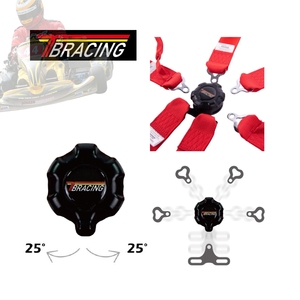 Herrajes para arneses de carreras para coches de pista, todoterreno y cinturones de seguridad de competición, OEM, ODM, logotipo personalizado, color, suministro de marca privada - Product Image 3