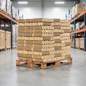 Briquettes de bois à faible émission de fumée pour chauffage intérieur – Combustible biomasse à combustion propre et sûre pour foyer – Usage résidentiel - Product Image 5