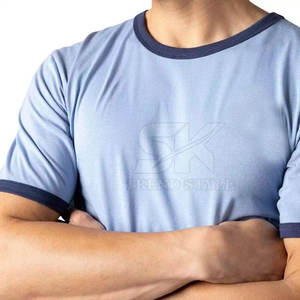 T-shirts Ringer unis personnalisés de dernière conception, les plus vendus, légers - Product Image 3