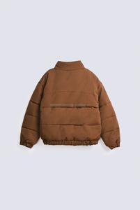 High Quality down OEM plus size streetwear trap star puffer <b>jacket</b> Breathable classic unisex winter puffer <b>jacket</b> - Product Image 2