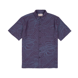 Camisa estampada exclusiva para hombre, diseño moderno, atuendo informal y elegante - Product Image 1
