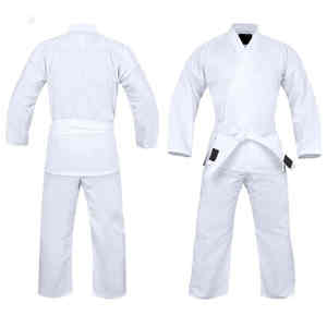 Uniforme de Karate de Poliéster para Artes Marciales, Mangas Largas, Nuevo, Ligero, Hecho a Medida, Conjuntos de Color Sólido, Duradero, de Secado Rápido - Product Image 4