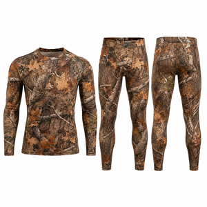 Conjunto de Camisa y Pantalones de Camuflaje de Manga Larga para Hombre, Transpirable, que Absorbe la Humedad, Ropa de Exterior para Verano - Product Image 1