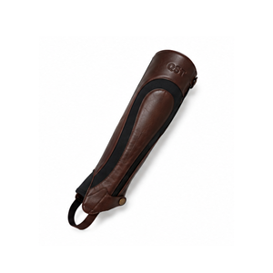 Premium Leather Half <b>Chaps</b> Horse <b>Riding</b> Leg Guards Equestrian <b>Riding</b> <b>Chaps</b> Unisex Training Equipment - Product Image 6