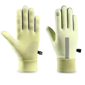 ถุงมือฤดูหนาว ถุงมือขี่ม้าหน้าหนาว หนา กันลม หน้าจอสัมผัสได้ อุ่น ถุงมือสกี คุณภาพสูง กันลื่น ถุงมือขี่ม้า - Product Image 4