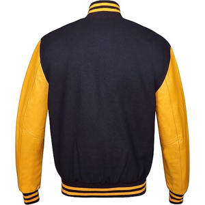 Nouvelle veste bomber universitaire décontractée de style streetwear, col montant, logo, haute qualité, pour université et collège, postée par Dress Sports - Product Image 2