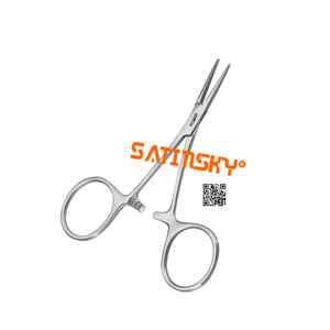 Fórceps hemostáticos, instrumentos de microcirugía de 12,5 CM, Manual de acero inoxidable, certificado CE, clase III, de buena reputación - Product Image 2