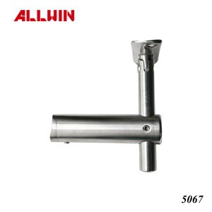 Contemporary Stainless Steel Wall Mount Handrail Bracket Modern Design DIY Installation for Stair Hotel Balcony <b>Deck</b> Railings - Product Image 4