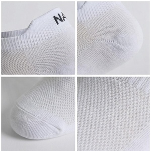 NORTH APPROACH Ankle <b>Socks</b> Solid Color Breathable Knitted for Adults Summer Casual Wear Thin Spandex <b>Polyester</b> <b>Socks</b> - Product Image 4