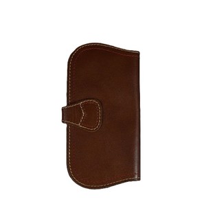 Portefeuille long en cuir véritable marron noyer pour homme, pochette de voyage de luxe pour espèces, porte-cartes, pochette pour smartphone, étui organisateur élégant de qualité supérieure - Product Image 3