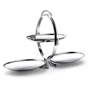 Soporte metálico personalizable al por mayor para tartas, para exhibir postres en mesa. - Product Image 5