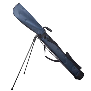 Sac de golf léger de qualité supérieure avec pieds rétractables, plusieurs compartiments pour clubs, bretelles réglables et spacieux - Product Image 2