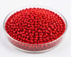 High Glossy Red Masterbatch Non-bleeding Color <b>Plastic</b> <b>Pellets</b> High Heat Resistance Film Grade for PP Injection Molding - Product Image 2