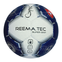 Ballon de handball d'entraînement intelligent cousu main de qualité supérieure, personnalisé, super adhérent, durable, intérieur/extérieur, Reema