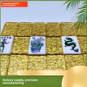 Tuiles de Mahjong Américaines Personnalisées en Résine, Gravées en Acrylique, Portables et Durables pour Cadeaux d'Affaires - Product Image 6
